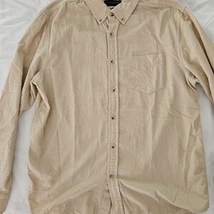 Banana Republic 'Oyster Pearl' Slim Fine Wale Corduroy Shirt